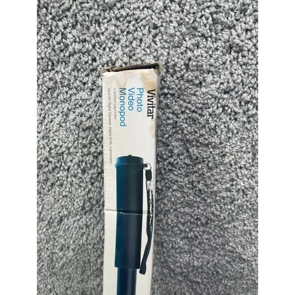 Vivitar Photo Video Monopod With Case 28mm 67